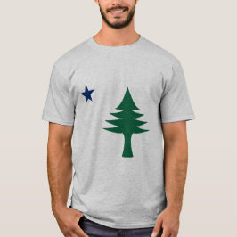 Maine-Flagga 1901 T Shirt