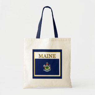 Maine Flagga Design Budget Toit Bag Tygkasse