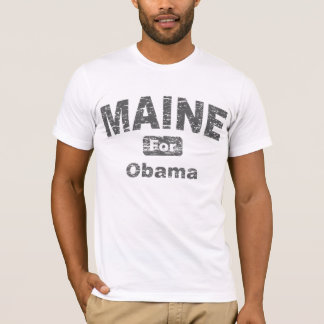 Maine för Barack Obama Tee Shirt
