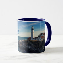 Maine fyr Mugg