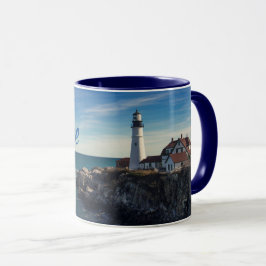 Maine fyr Mugg