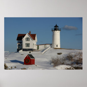 Maine fyr poster