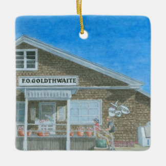 Maine General Store Julgransprydnad Keramik