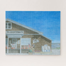 Maine General Store Watercolor 520 pc Puzzle Pussel