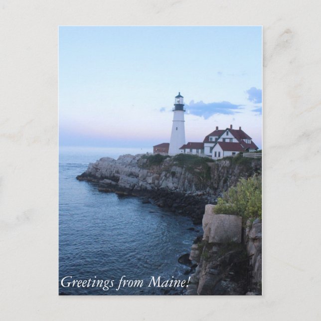 Maine Greeting Card Vykort (Framsida)