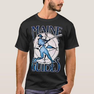 Maine Guides Baseball T Shirt