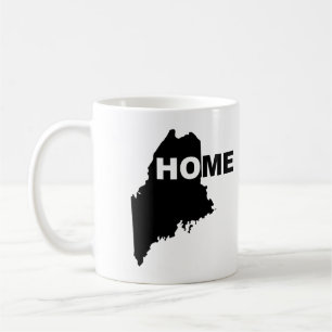 Maine Hem Hemifrån Delstatsmugg eller Resemugg Kaffemugg