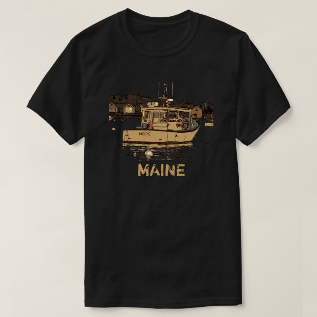 MAINE - HOPE T-SHIRT (Design framsida)
