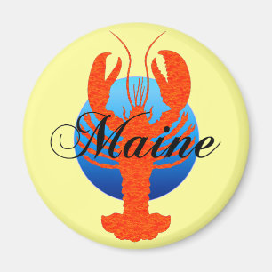 Maine hummer magnet