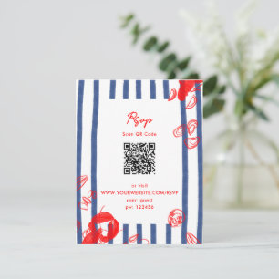 Maine Hummer Ostron Musslor Östkust Bröllop OSA Kort