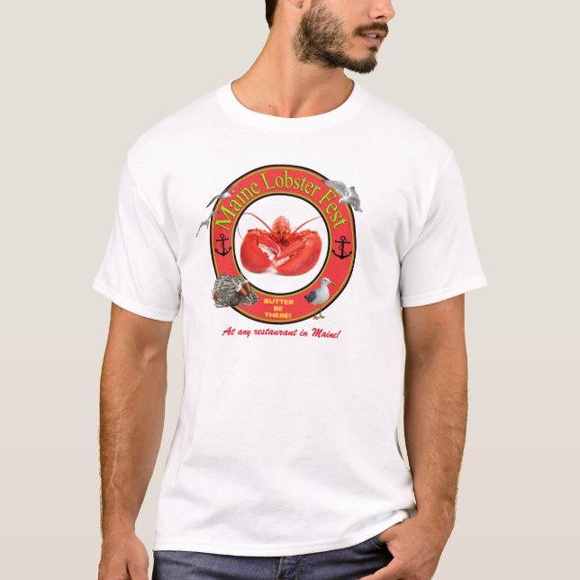 Maine hummer tee (Framsida)