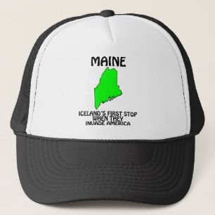 Maine - Islandets första stopp när de invaderar US Keps