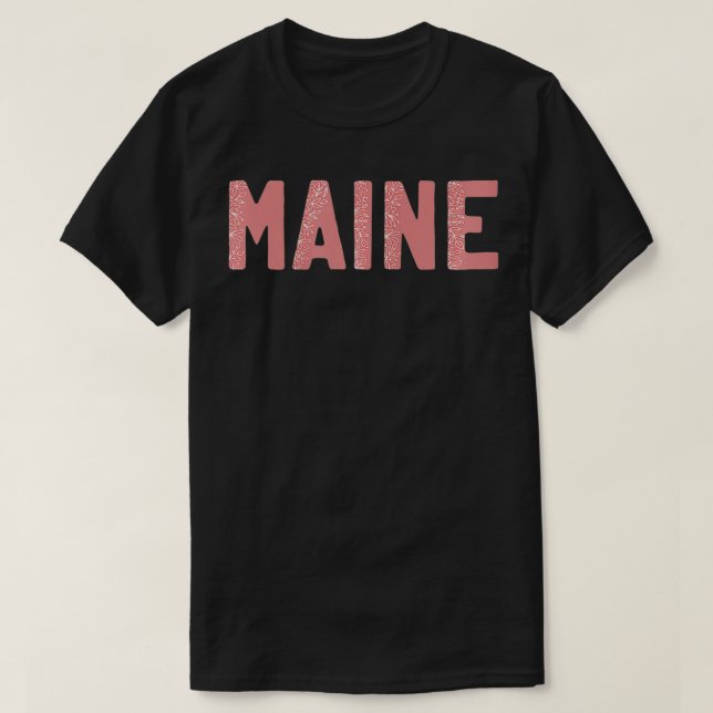 Maine JLB043 T Shirt (Design framsida)