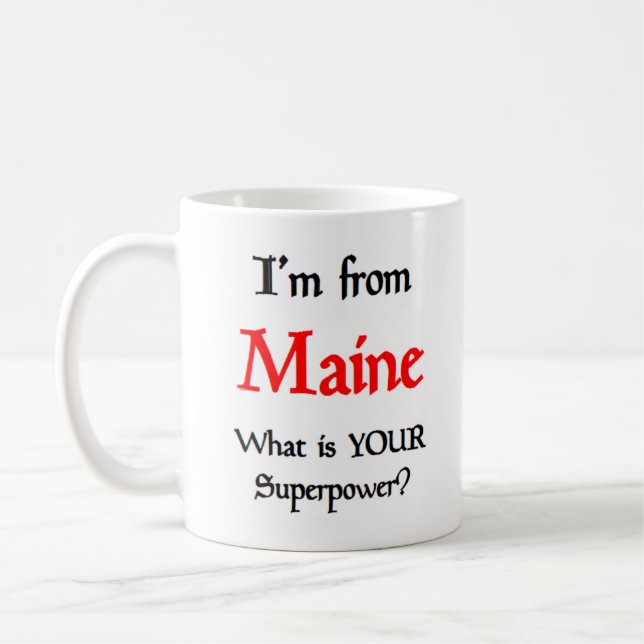 maine kaffemugg (Vänster)