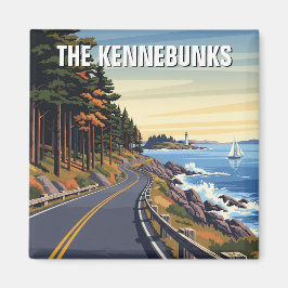 Maine Kennebunkport Kennebunks Travel Magnet