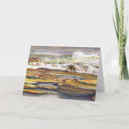 Maine Kusten Beach Kort