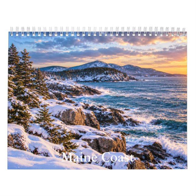Maine-kustkalender  kalender (Omslag)