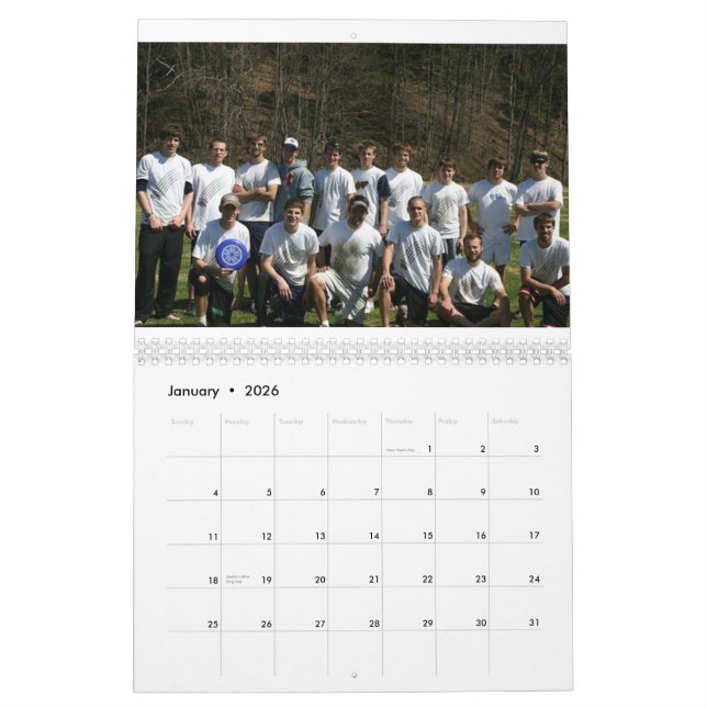 Maine lagkalender kalender (Jan 2026)