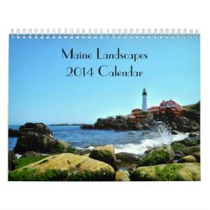 Maine landskap kalendern 2014 kalender