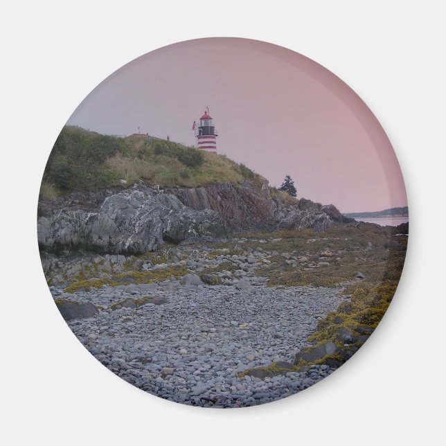 Maine Lighthouse 31 Magnet (Framsidan)
