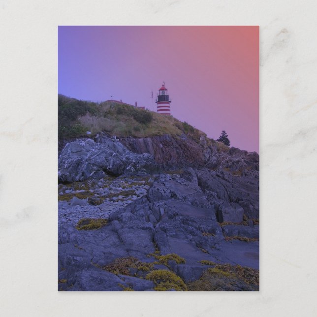 Maine Lighthouse 32 Vykort (Framsida)