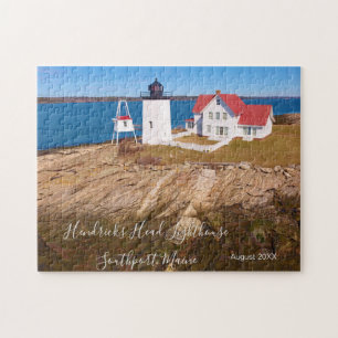 Maine Lighthouse Hendricks huvud besökt Pussel