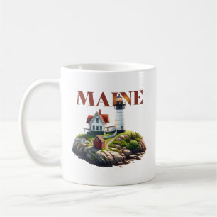 Maine Lighthouse Kaffemugg