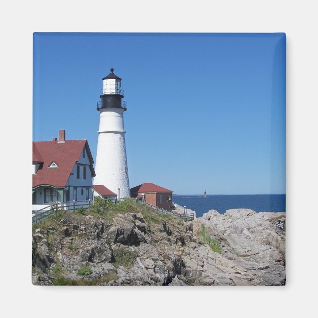 Maine Lighthouse Magnet (Framsidan)