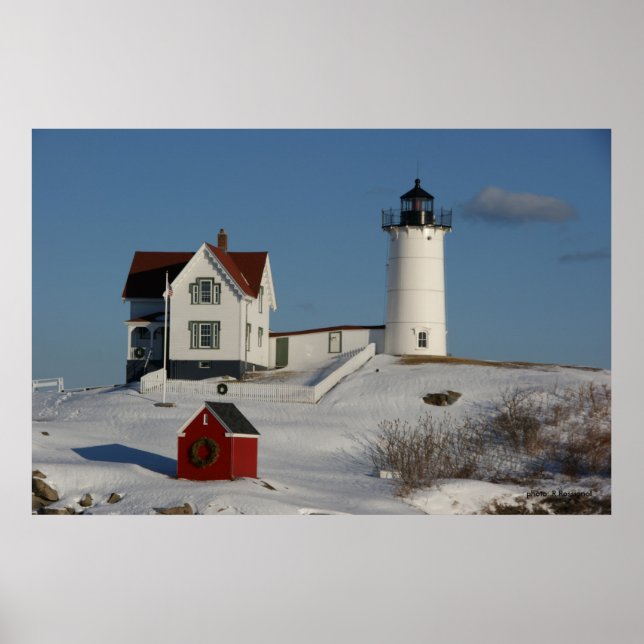 Maine Lighthouse Poster (Framsidan)