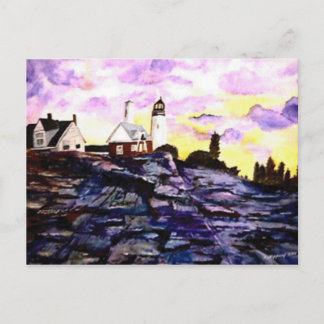Maine Lighthouse Vykort