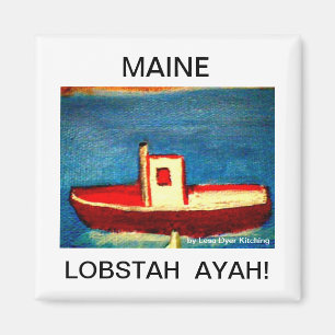 Maine Lobstah Magnet