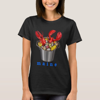 Maine Lobster Bake Traditional New England traditi T Shirt