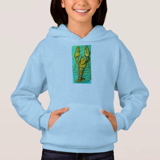 maine lobster barn hoodie tee (Framsida)