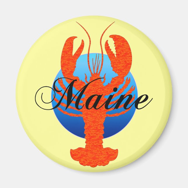 Maine lobster magnet (Framsidan)