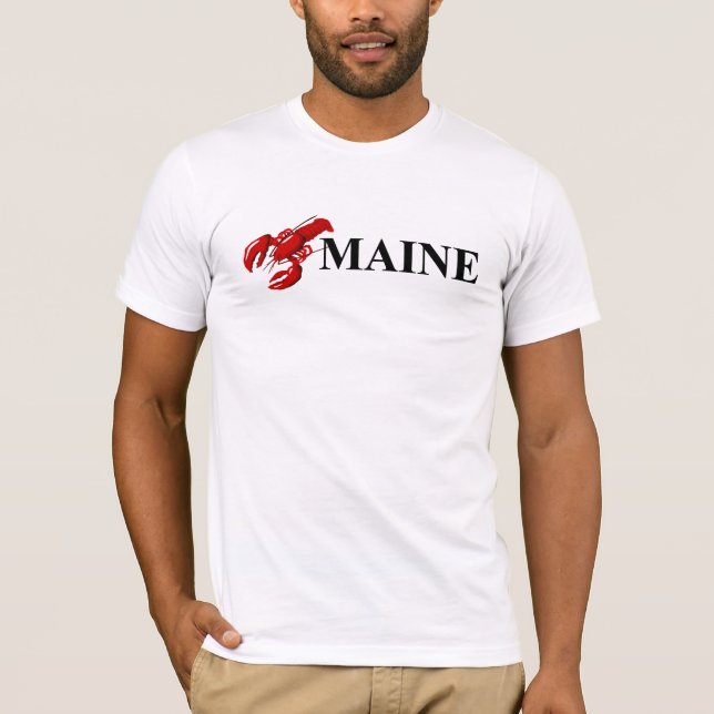 Maine Lobster Manar T-shirt (Framsida)