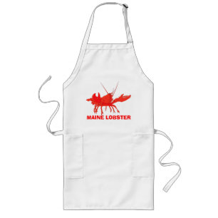 Maine Lobster personalize Långt Förkläde