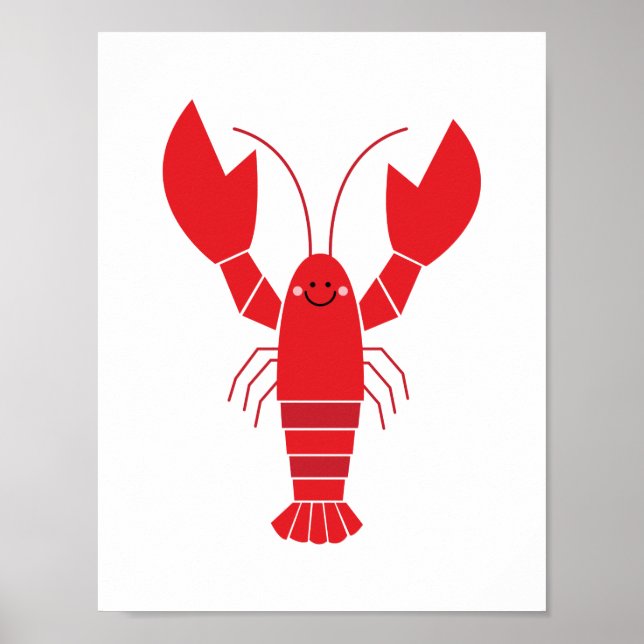 Maine Lobster Poster (Framsidan)