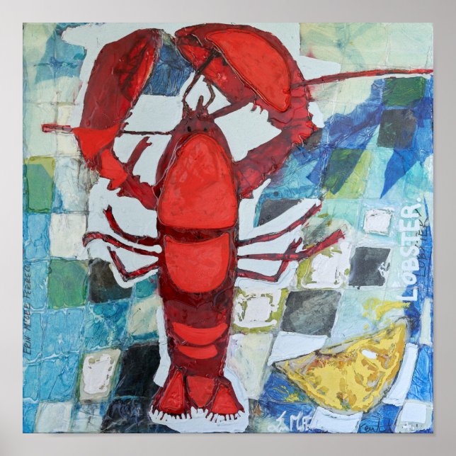 Maine Lobster Poster (Framsidan)
