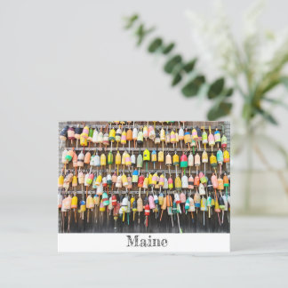 Maine Lobster Pots vykort