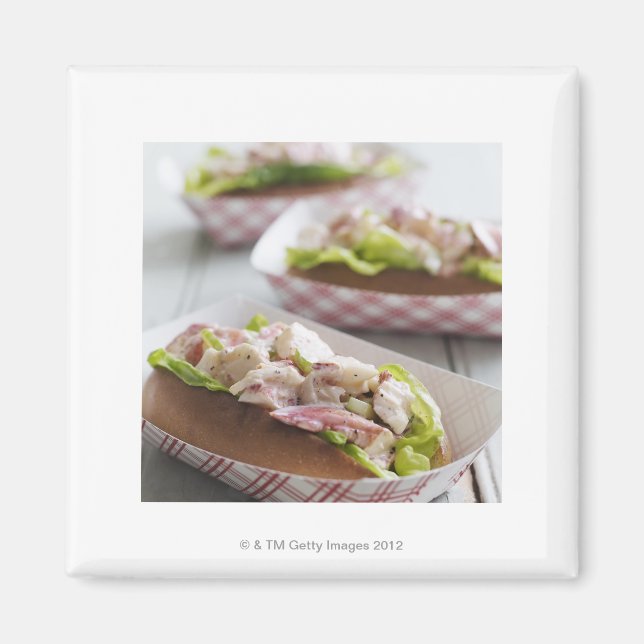 Maine Lobster Roll Magnet (Framsidan)