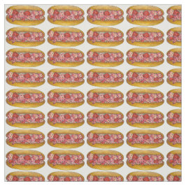 Maine Lobster Roll Rolls Sandwich Seafood Fabric Tyg