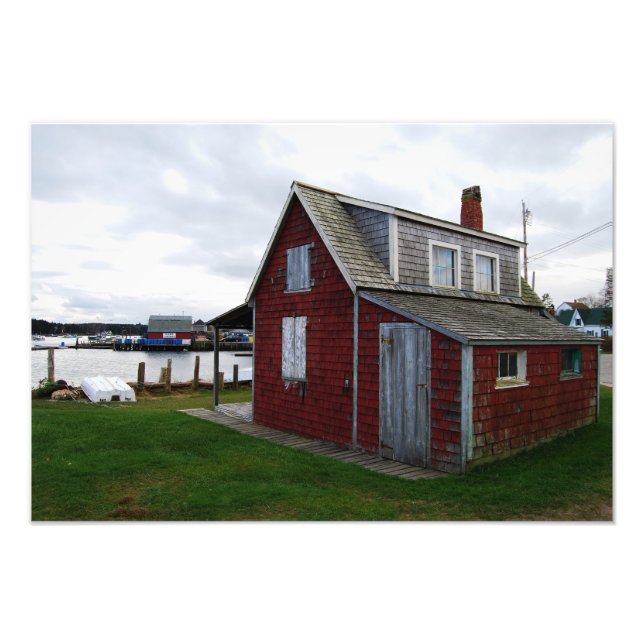 Maine Lobster Shack 19x13 Fototryck (Framsidan)