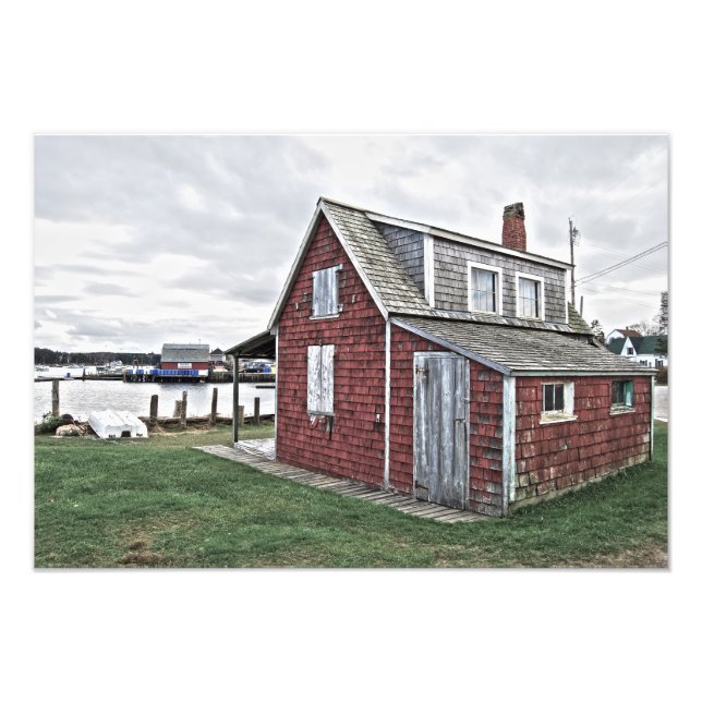 Maine Lobster Shack 19x13 Fototryck (Framsidan)