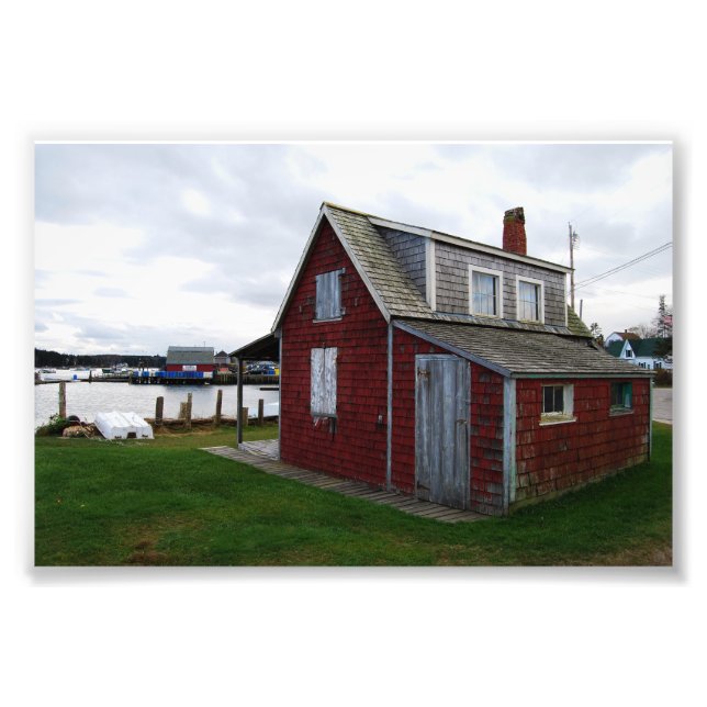 Maine Lobster Shack Fototryck (Framsidan)