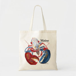 Maine Lobster Tote Tygkasse