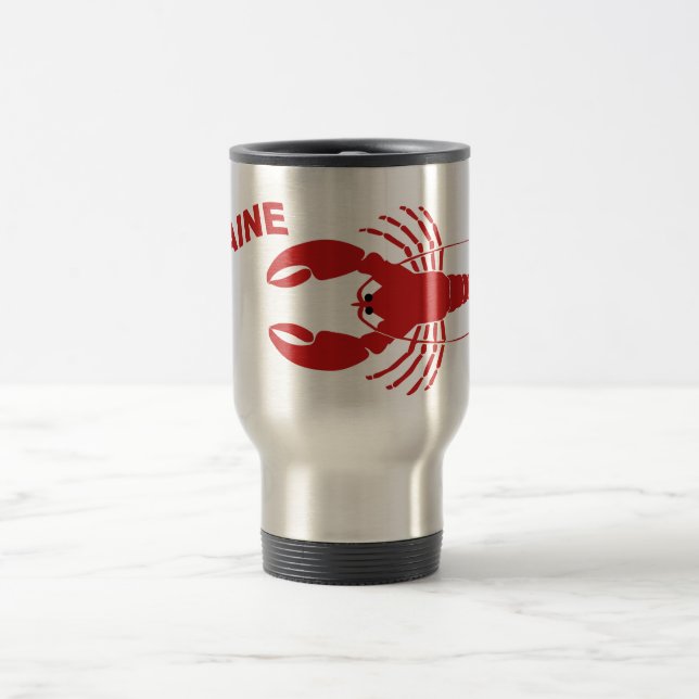 Maine Lobster Travel Coffee Mug Resemugg (Center)