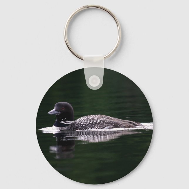Maine Loon Nyckelring (Framsida)