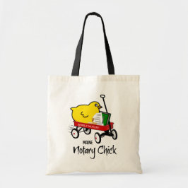 Maine Mobile Notary Chick Red Wagon Tygkasse