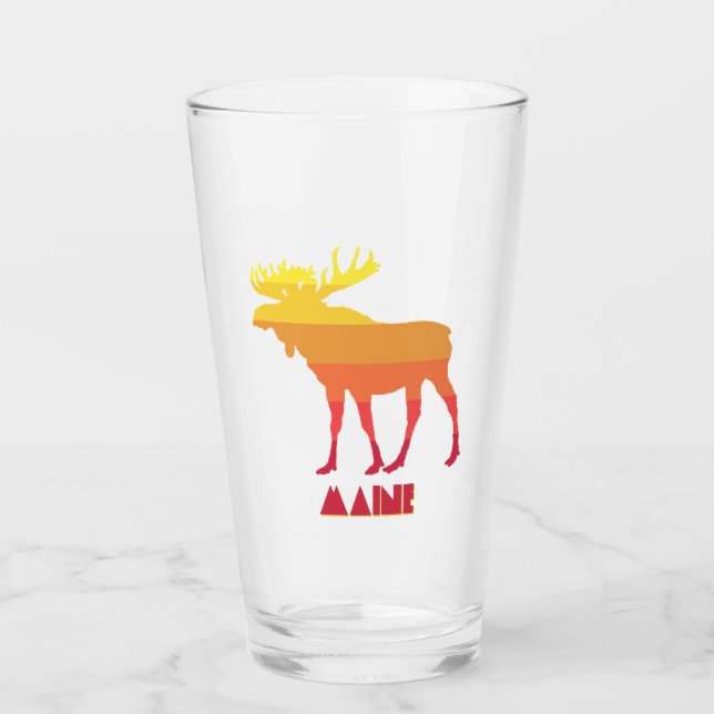 Maine Moose Glaskopp (Framsida)