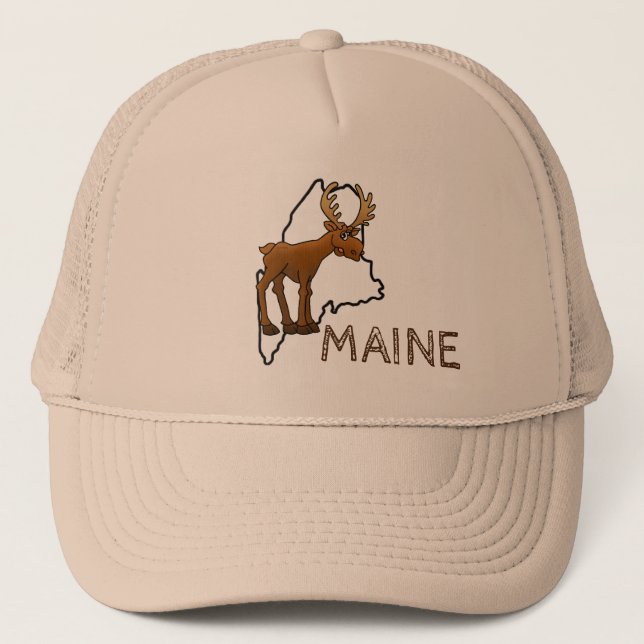Maine & Moose Keps (Framsida)